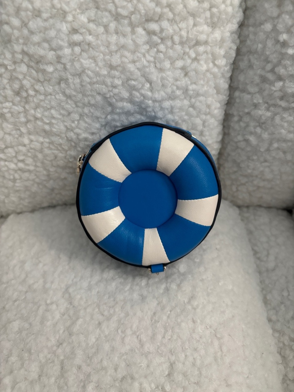 kate spade Blue and White Striped AirPod Case - Picture 8 of 10